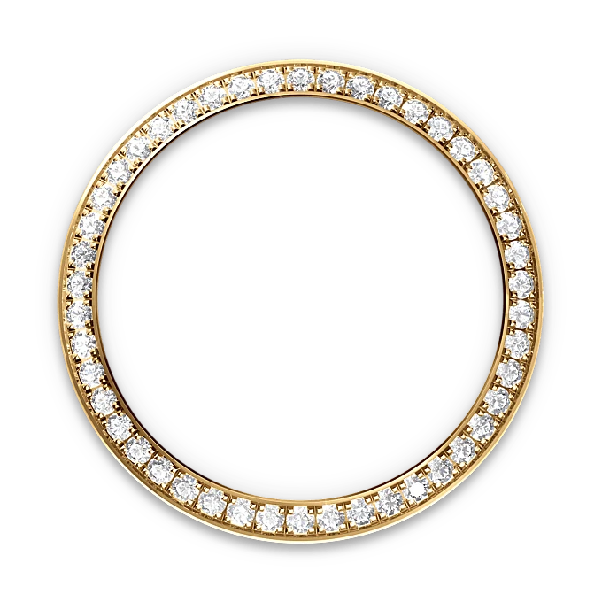 Diamond-set bezel