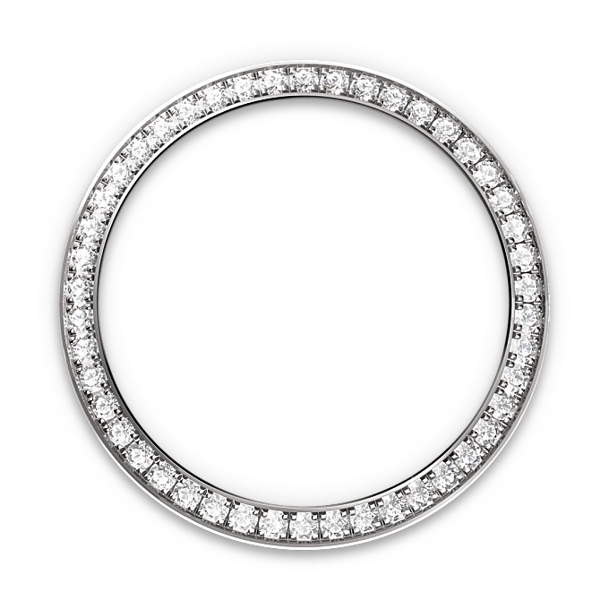 Diamond-set bezel