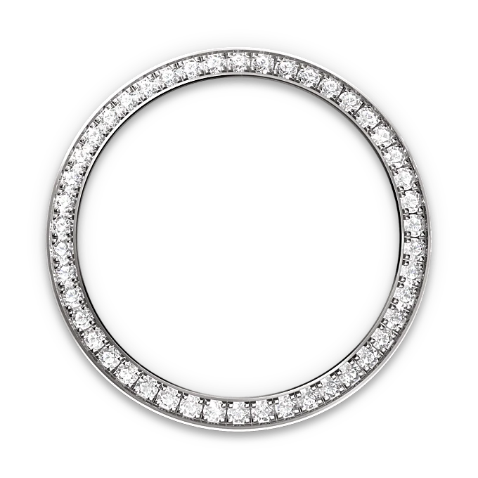 Diamond-set bezel