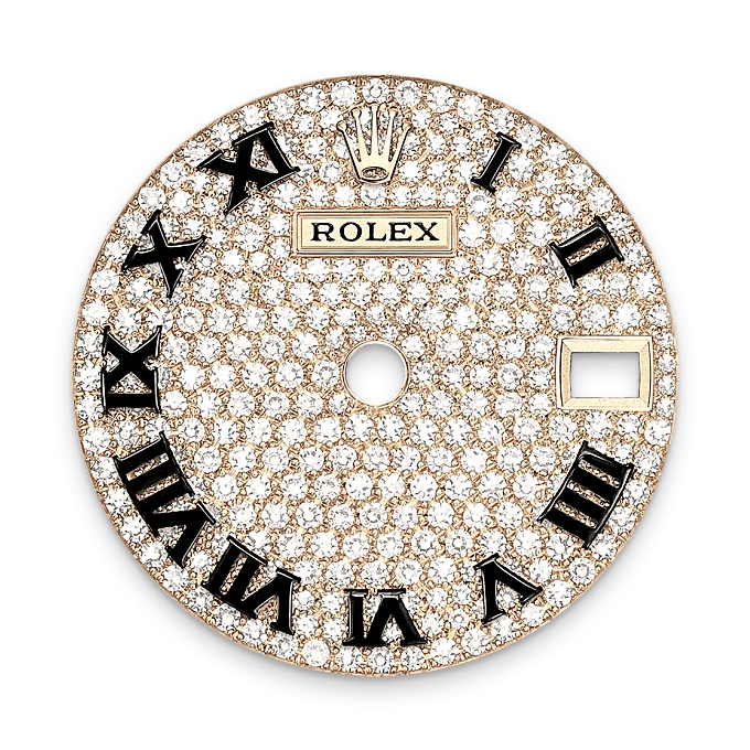 Diamond-Paved Dial